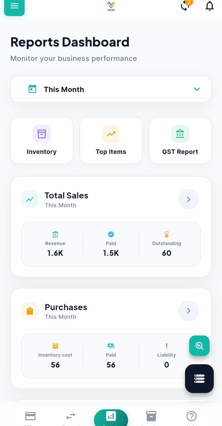 VRISP Interface 1